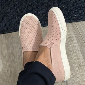 Keds Blush Pink Slip-On Loafers